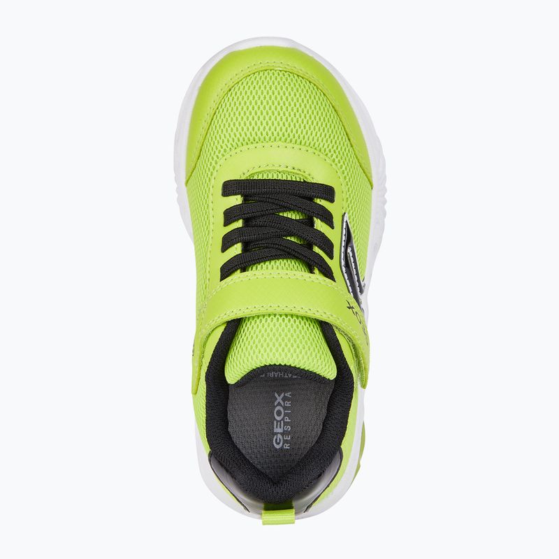 Încălțăminte pentru junior Geox Assister lime/black 7