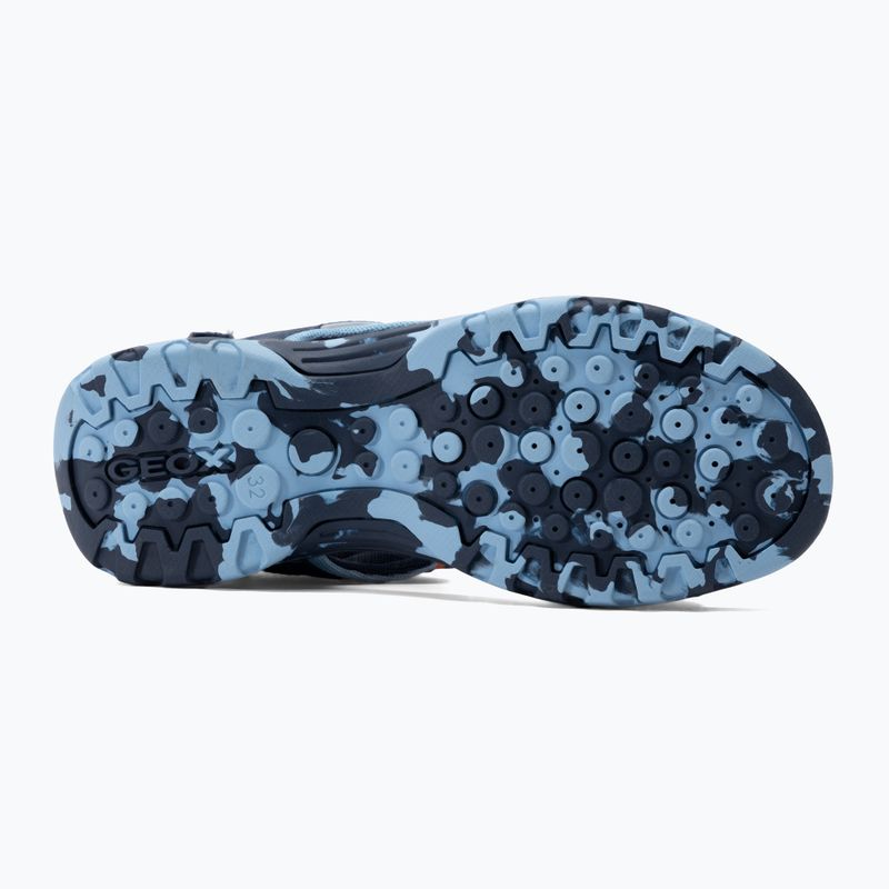 Sandale pentru juniori Geox Borealis j.blue/ocean blue 4