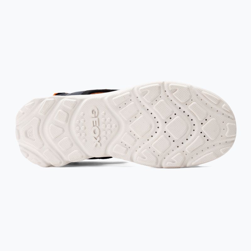 Sandale pentru juniori Geox Airadyum ocean blue/orange 4