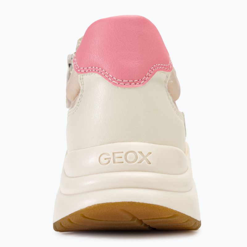 Încălțăminte pentru junior Geox Mawazy light ivory/light coral 6
