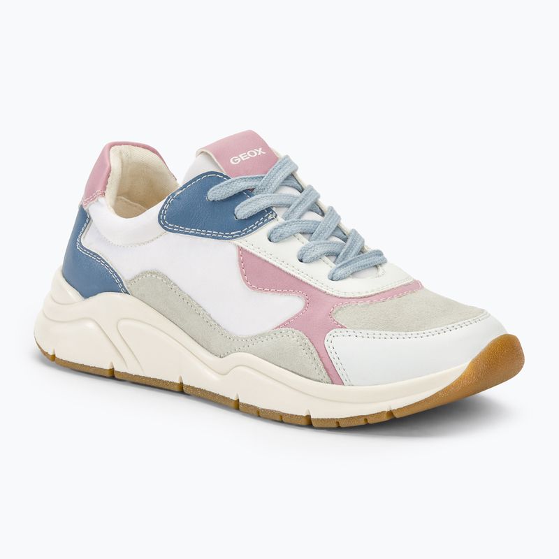 Încălțăminte pentru junior Geox Mawazy white/avio