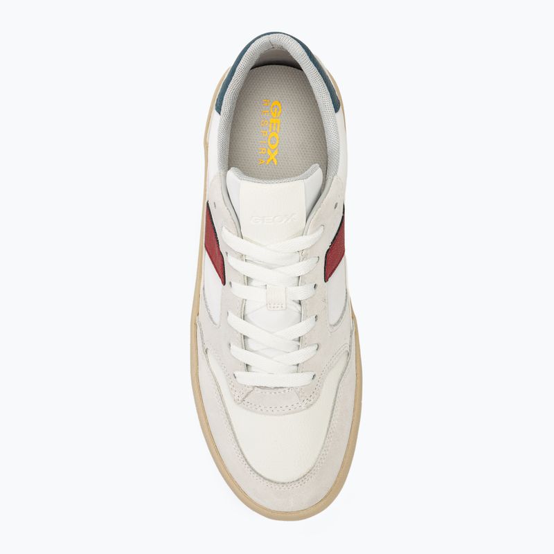 Încălțăminte pentru bărbați Geox Affile white/red 5