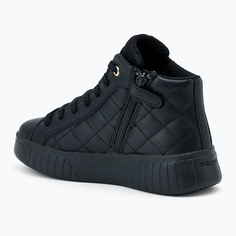 Încălțăminte pentru juniori Geox Mikiroshi black/platinum 3