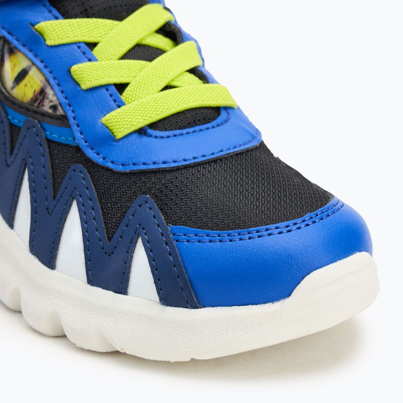 Pantofi pentru copii Geox Ciberdron navy/lime green 7