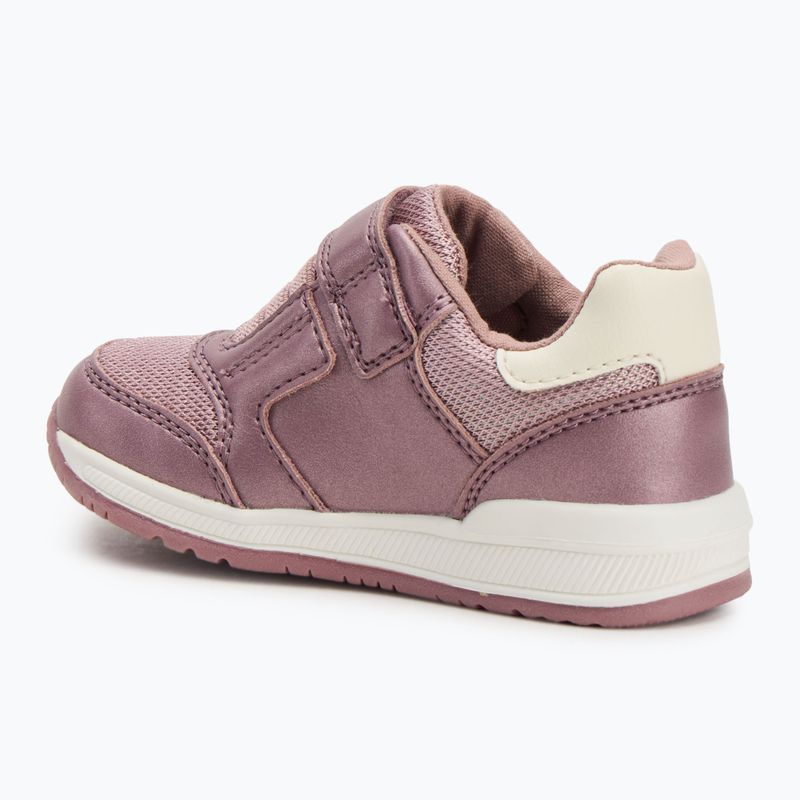 Încălțăminte pentru copii Geox Rishon dark pink/old white 3