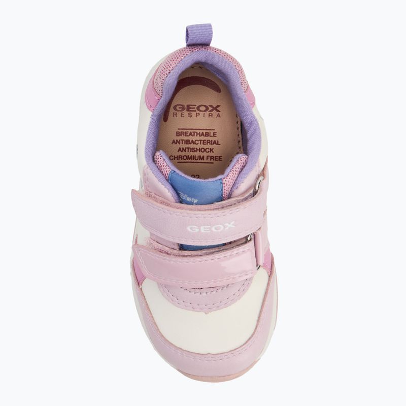 Încălțăminte pentru copii Geox Rishon white/pink 5