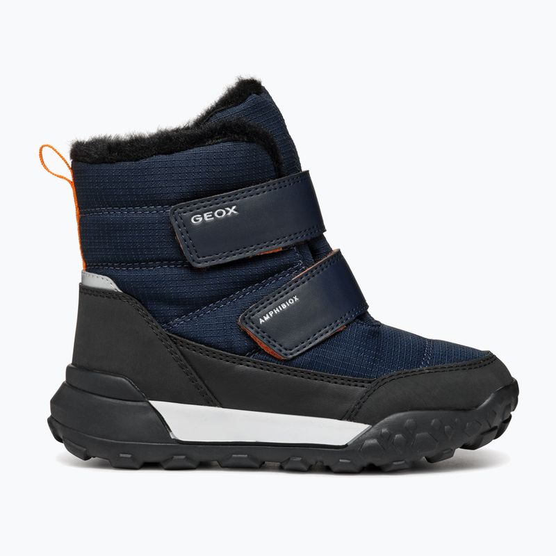 Ghete de zăpadă pentru copii Geox Trekkyup ABX navy / black 9