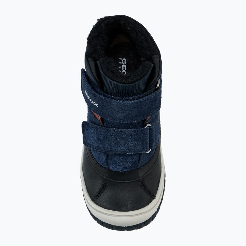 Ghete de zăpadă pentru copii Geox Omar black / navy 5