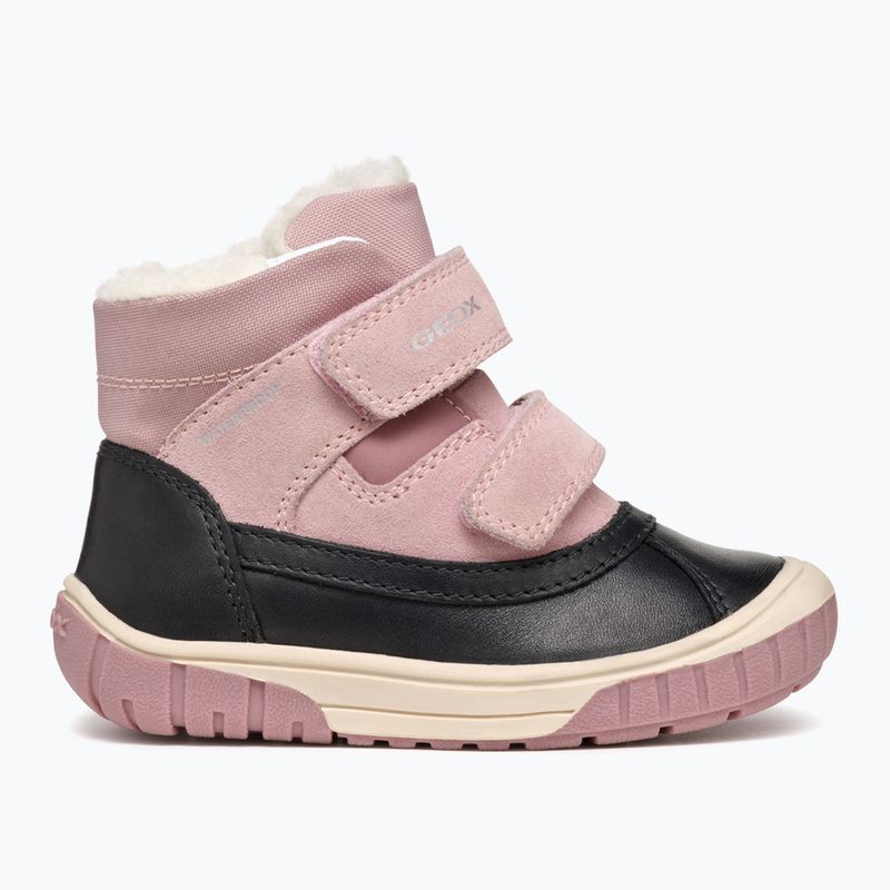 Ghete de zăpadă pentru copii Geox Omar black / pink 9