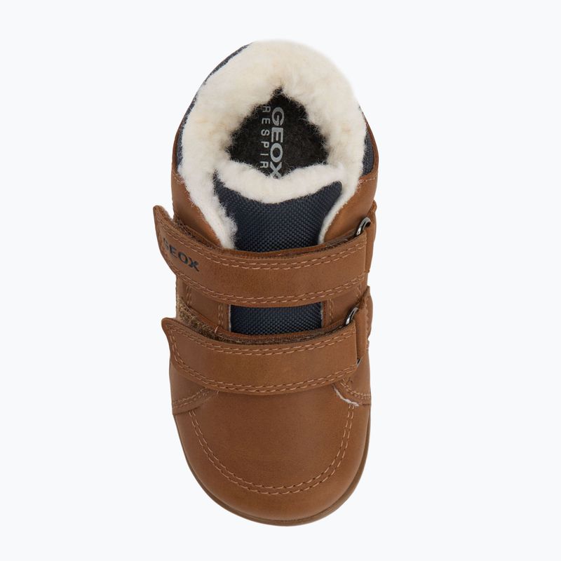 Încălțăminte pentru copii Geox Elthan tobbacco / dark yellow 5