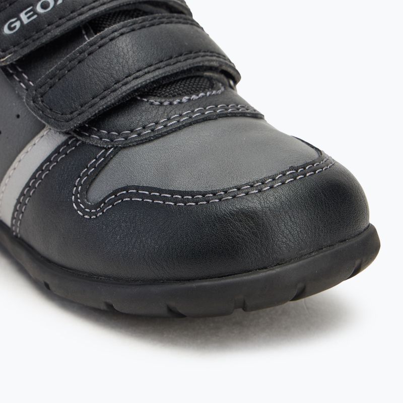 Pantofi pentru copii Geox Elthan negru/ocru 7