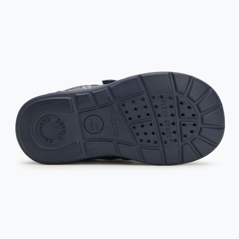 Pantofi pentru copii Geox Elthan navy/dark silver 4