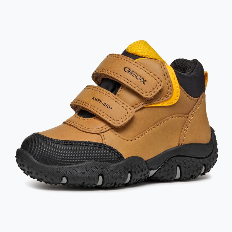 Încălțăminte pentru copii Geox Baltic ABX dark yellow/black 10