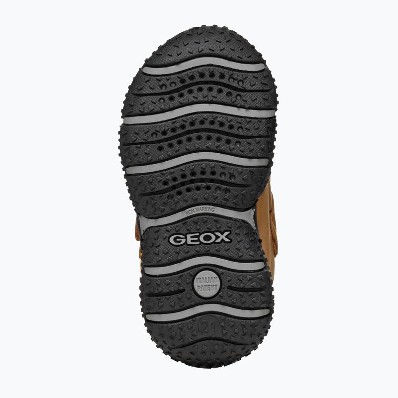 Încălțăminte pentru copii Geox Baltic ABX dark yellow/black 13