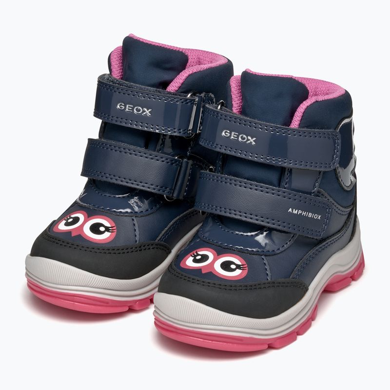 Încălțăminte pentru copii Geox Flantil ABX navy/fuchsia 11