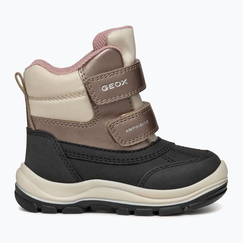 Încălțăminte pentru copii Geox Flantil ABX black/dark beige 9