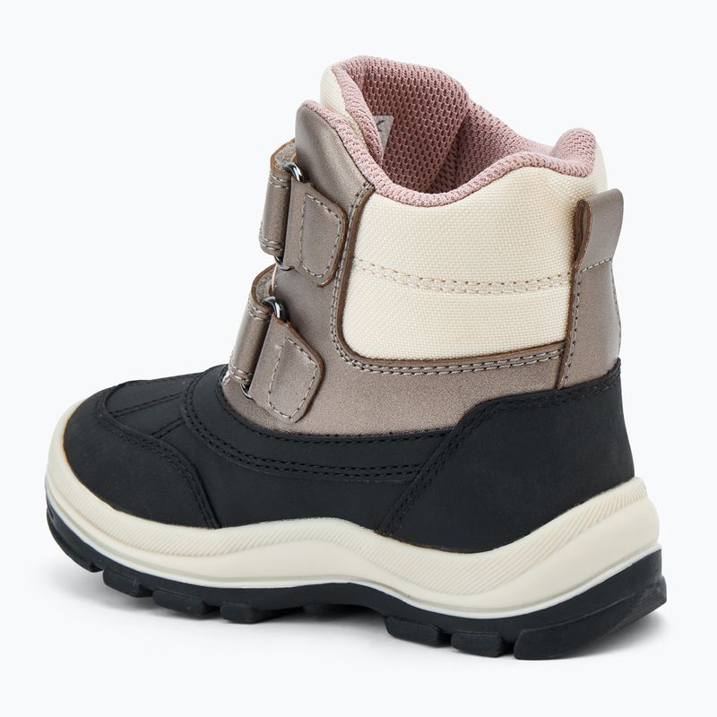 Încălțăminte pentru copii Geox Flantil ABX black/dark beige 3