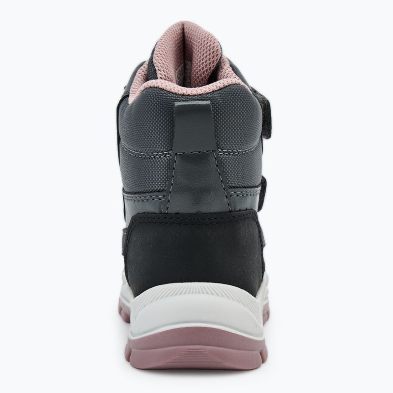 Încălțăminte pentru copii Geox Flantil ABX anthracite/dark pink 6