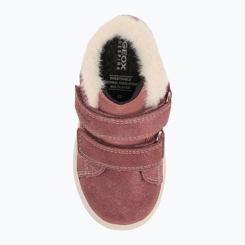 Încălțăminte pentru copii Geox Nashik Waterproof rose smoke 5