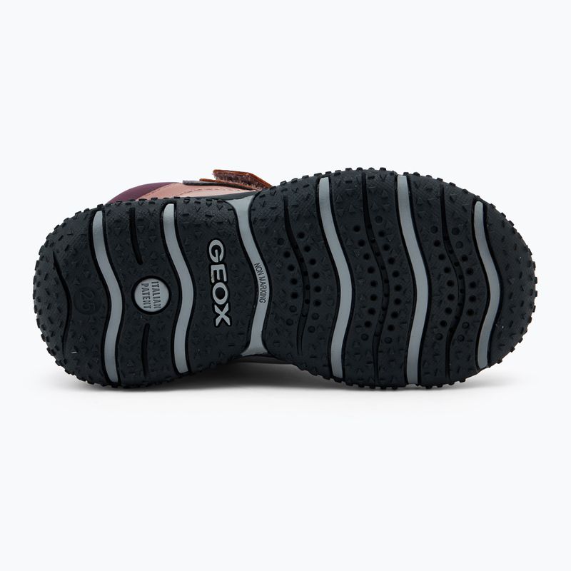 Încălțăminte pentru copii Geox Baltic ABX dark rose/dark burgundy 4