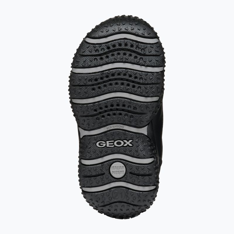 Ghete pentru copii Geox Baltic ABX dark burgundy/black 13