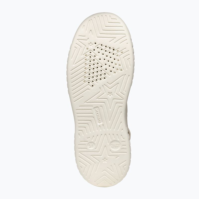 Încălțăminte pentru juniori Geox Mikiroshi light ivory/black