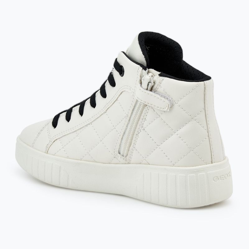 Încălțăminte pentru juniori Geox Mikiroshi light ivory/black