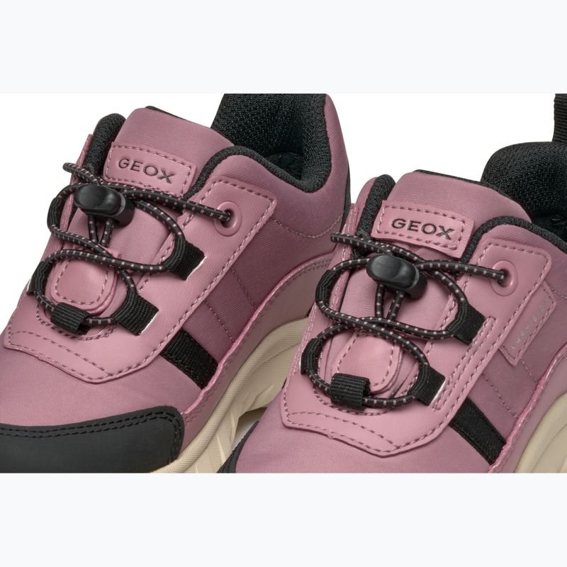 Încălțăminte pentru juniori Geox Simbyos ABX dark pink/black 7