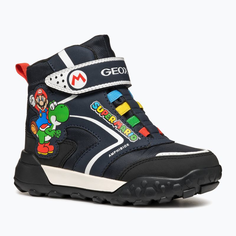Ghete pentru copii Geox Trekkyup ABX navy/black 8