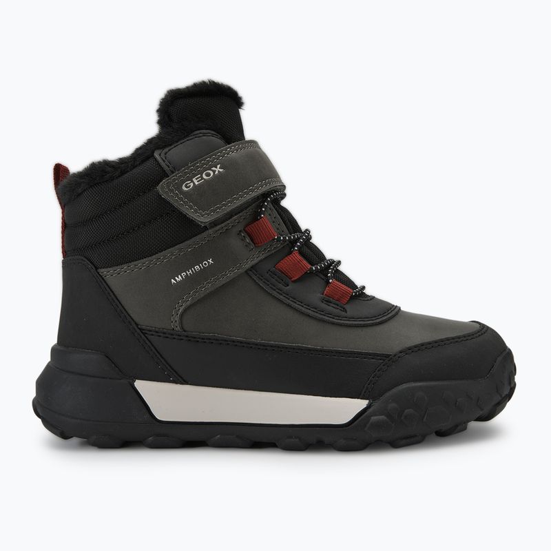 Ghete pentru copii Geox Trekkyup ABX dark green/black 2