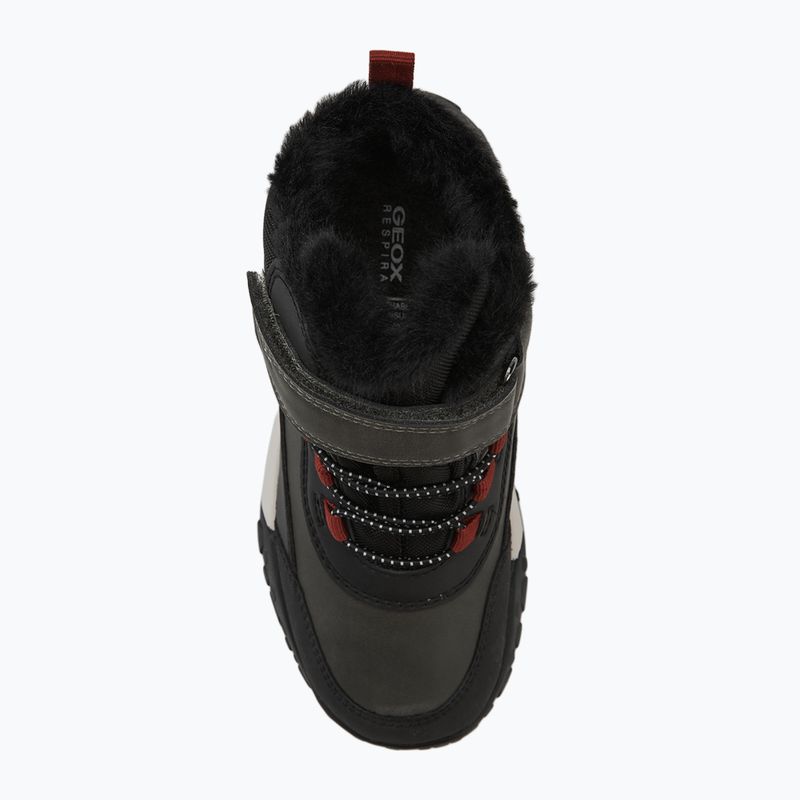 Ghete pentru copii Geox Trekkyup ABX dark green/black 5