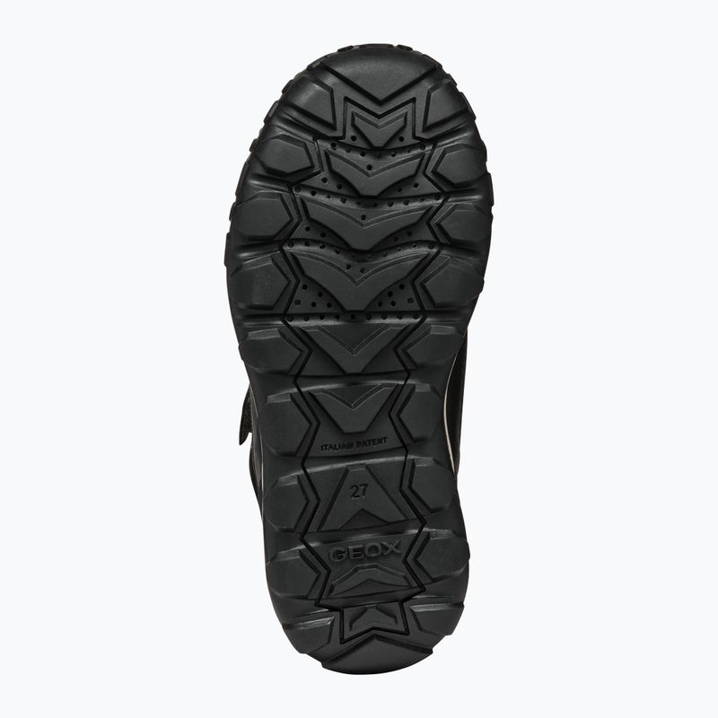 Ghete pentru copii Geox Trekkyup ABX dark green/black 13