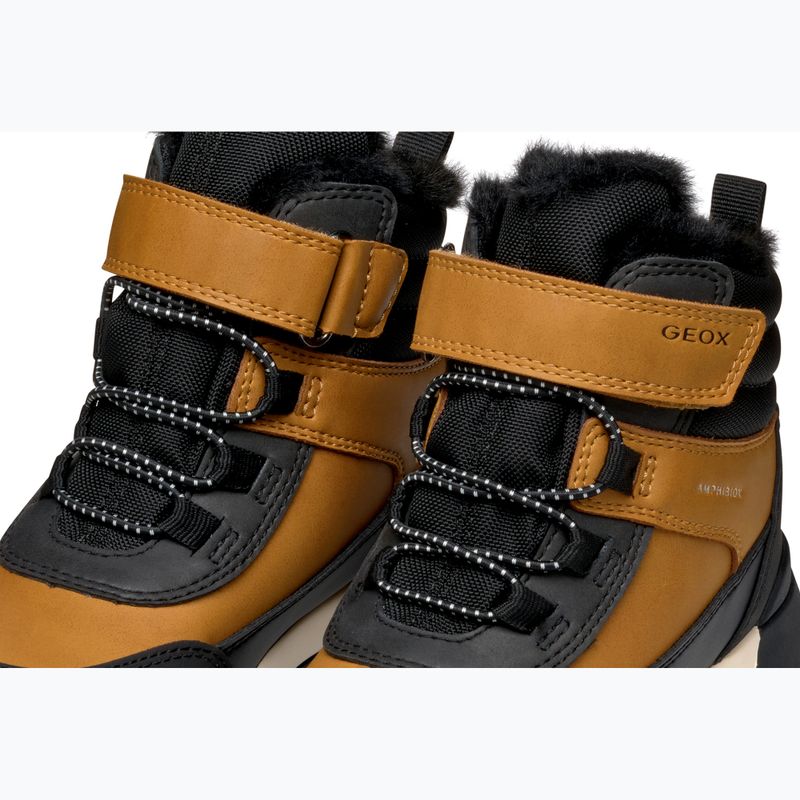 Ghete pentru copii Geox Trekkyup ABX dark yellow/black 14