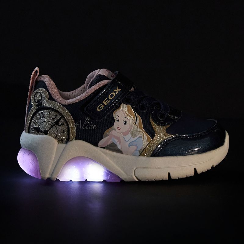 Pantofi pentru copii Geox Fadinlight dark navy/platinum 8