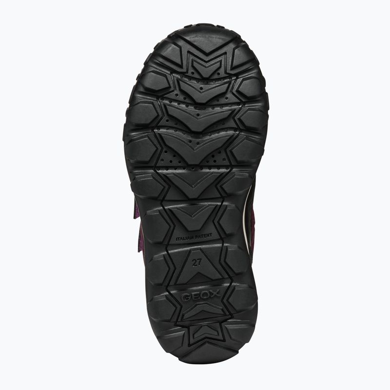 Ghete pentru copii Geox Trekkyup ABX burgundy 12