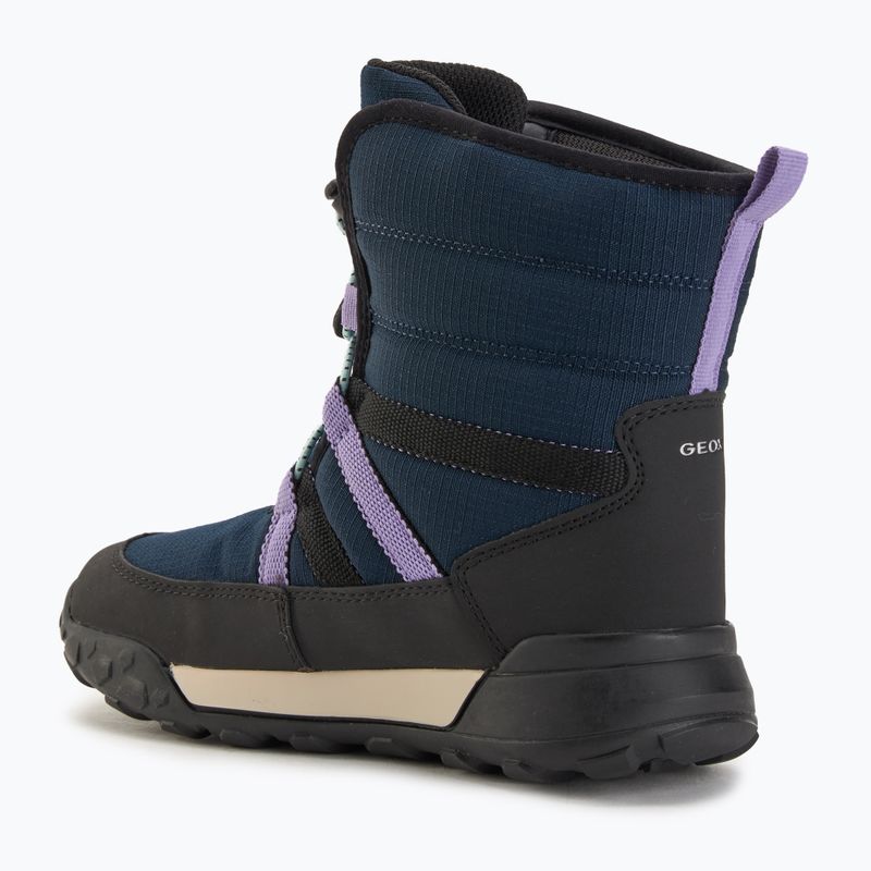 Ghete pentru copii Geox Trekkyup ABX navy/purple 3
