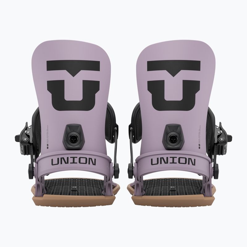 Legături de snowboard pentru bărbați Union Strata grey violet 5