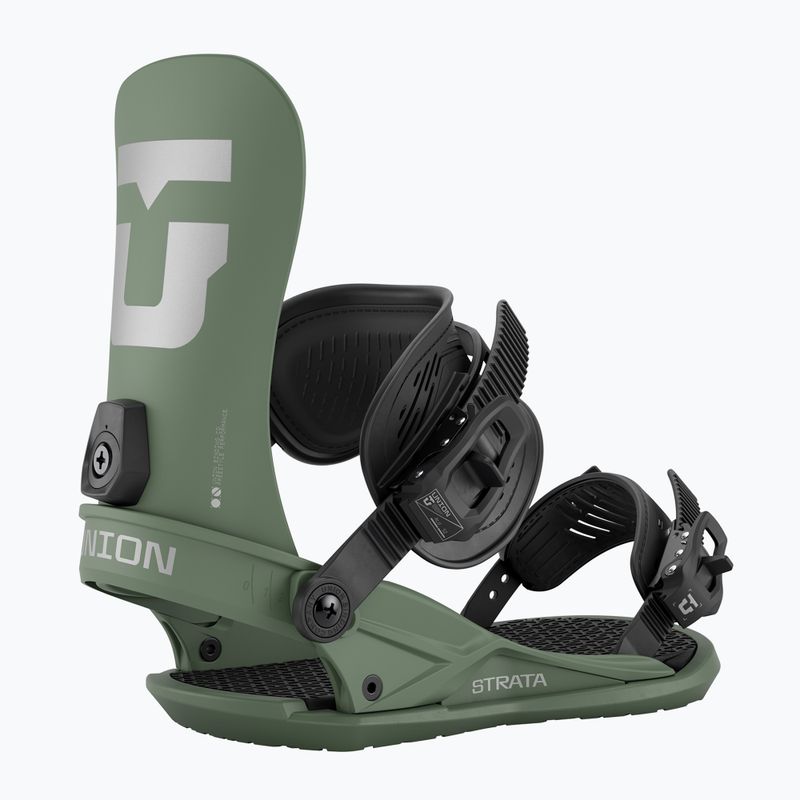 Legături de snowboard pentru bărbați Union Strata olive green 2
