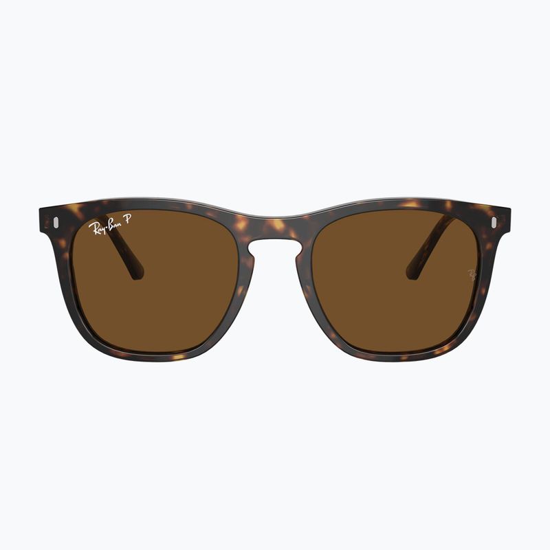 Ochelari de soare Ray-Ban RB2210 havana/brown polarized 2
