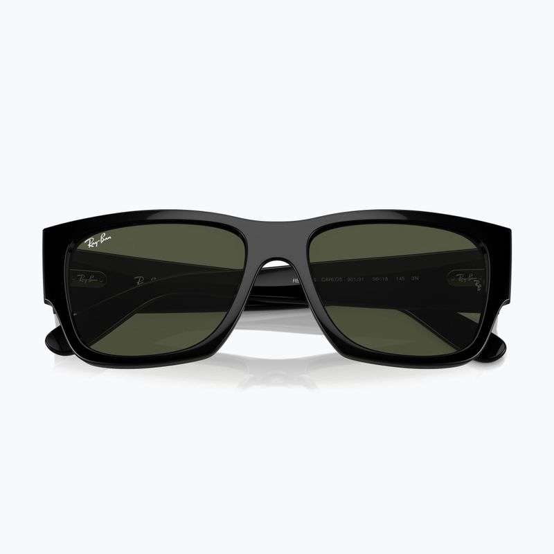 Ochelari de soare Ray-Ban Carlos black/green 3