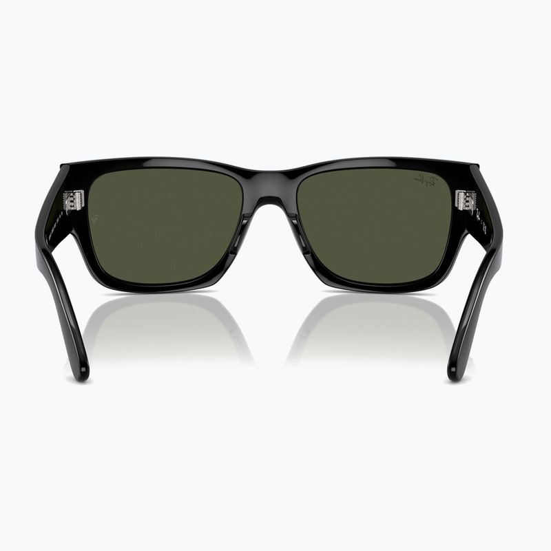 Ochelari de soare Ray-Ban Carlos black/green 5