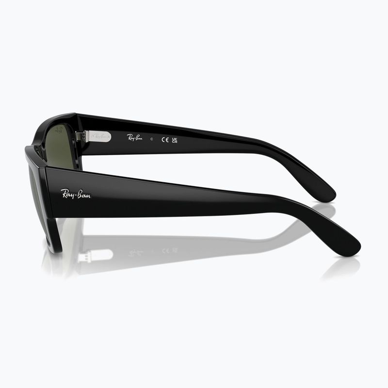 Ochelari de soare Ray-Ban Carlos black/green 6