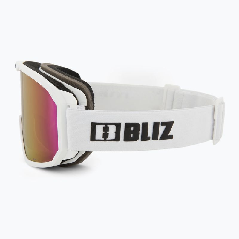 Ochelari de schi  Bliz Rave matt white/brown pink 4