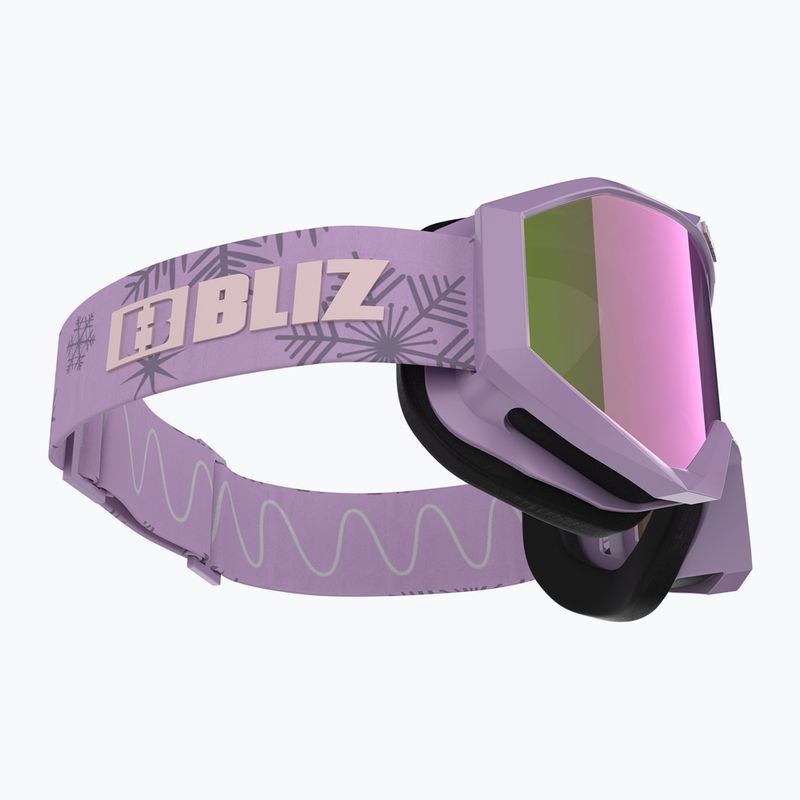 Ochelari de schi pentru copii Bliz Liner Jr matt purple/brown purple