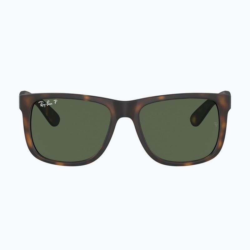Ochelari de soare Ray-Ban Justin Classic havana/dark green polarized 2
