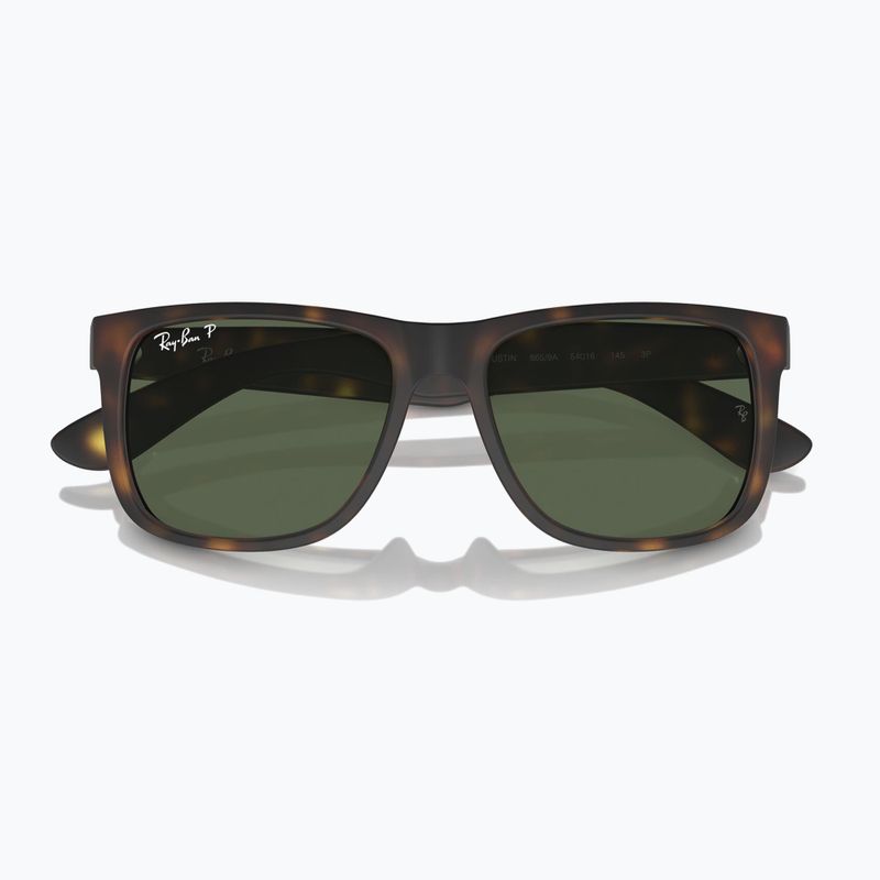 Ochelari de soare Ray-Ban Justin Classic havana/dark green polarized 3