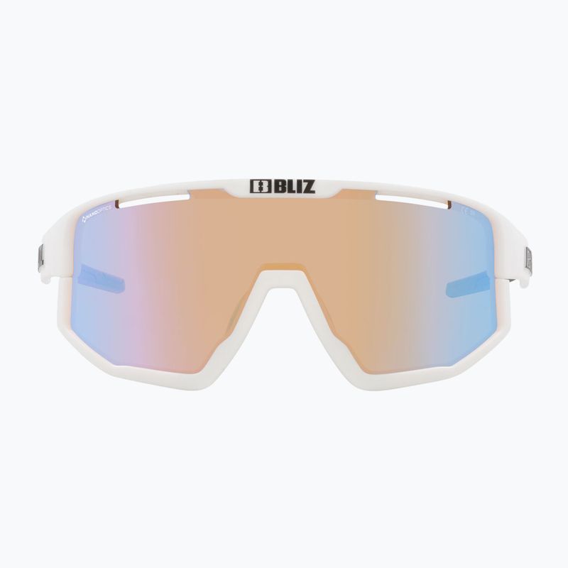 Ochelari de soare Bliz Fusion Nano Optics Nordic Light matt white/ coral/ orange w blue multi 2