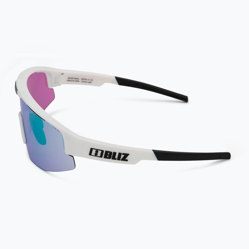 Ochelari de soare Bliz Matrix Small Nano Optics Nordic Light matt white/begonia/violet blue 4