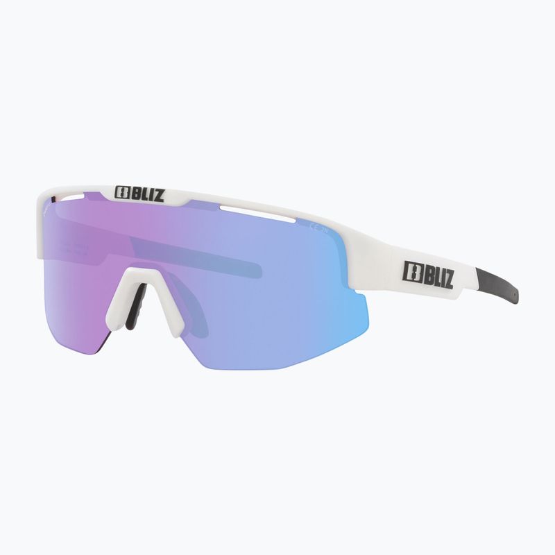 Ochelari de soare Bliz Matrix Small Nano Optics Nordic Light matt white/begonia/violet blue