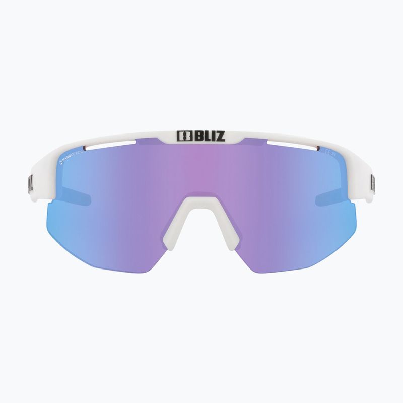 Ochelari de soare Bliz Matrix Small Nano Optics Nordic Light matt white/begonia/violet blue 2